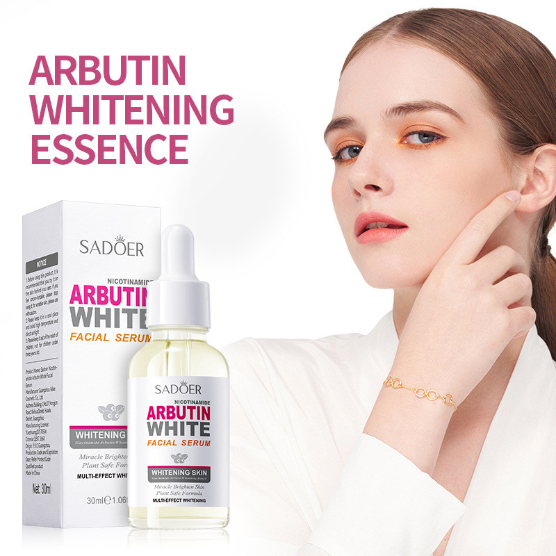 Arbutin Series SADOER Arbutin Whitening Essence Mask หญิงขายตรง