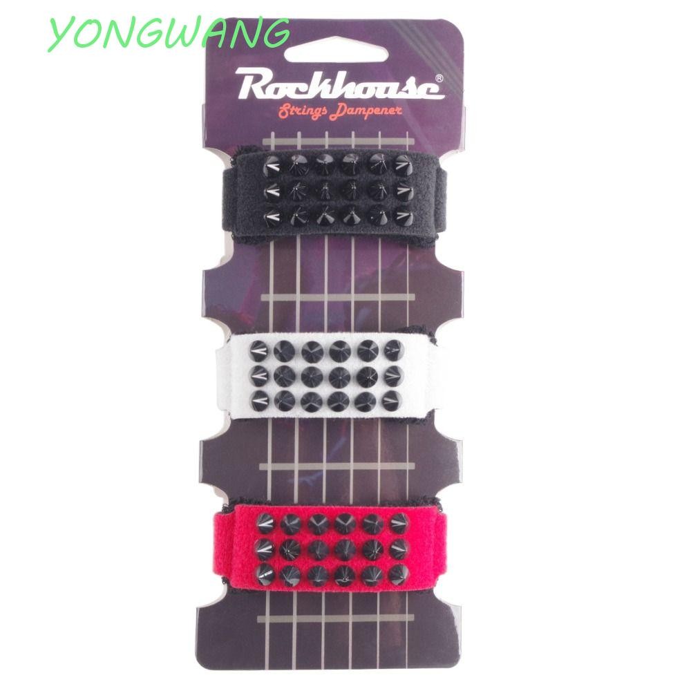 YONGWANG Guitar Wrap, Noise ติดตั้งง่าย Guitar Beam Tape, Guitar Tools Noise Damper Guitar Strap Silent Guitar Soundproofing Tape Bass