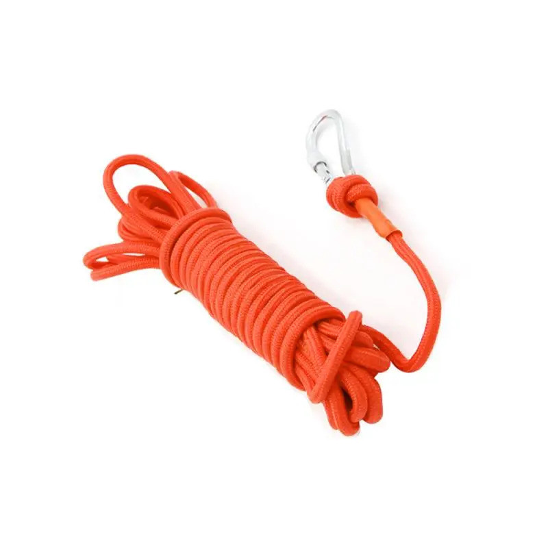 6MM-8MM Outdoor Climbing Rope 10-30M High Strength Climbing Safety Rope Camping Hiking Rescue Rope S