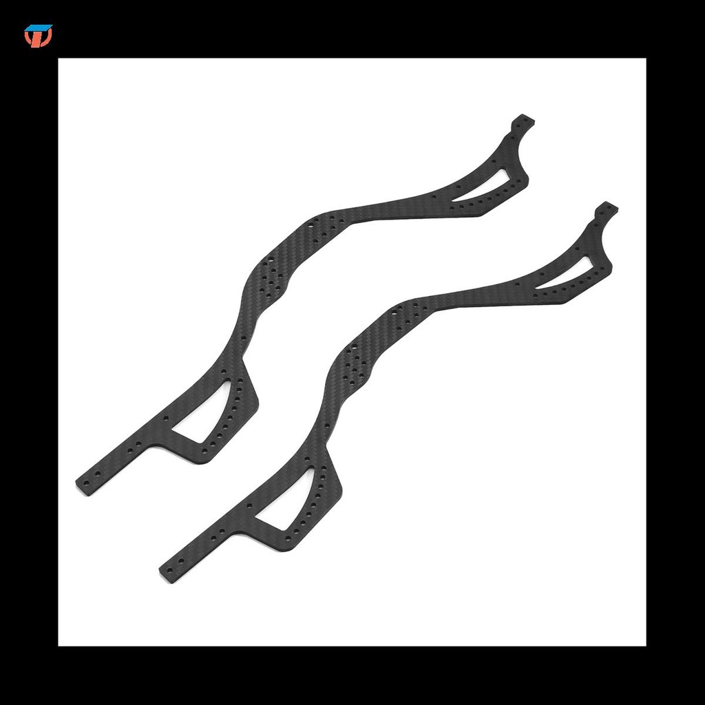 [edith_belloc.th]แผ่นด้านข้างแชสซีคาร์บอนไฟเบอร์ 1 คู่สําหรับ Axial SCX10 Pro SCX10Pro RC รถอะไหล่อั