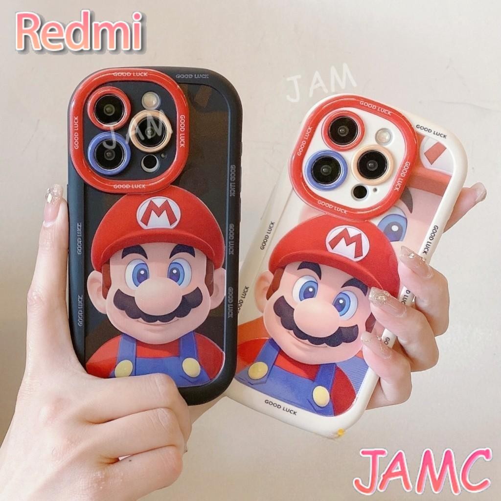 เคส Redmi มาริโอ้ Note 10 11 13 S A1 A2 9 10 11 12 13 C A Power NFC CTIV Xiaomi POCO M6 C65 C50 C55 4G 5G