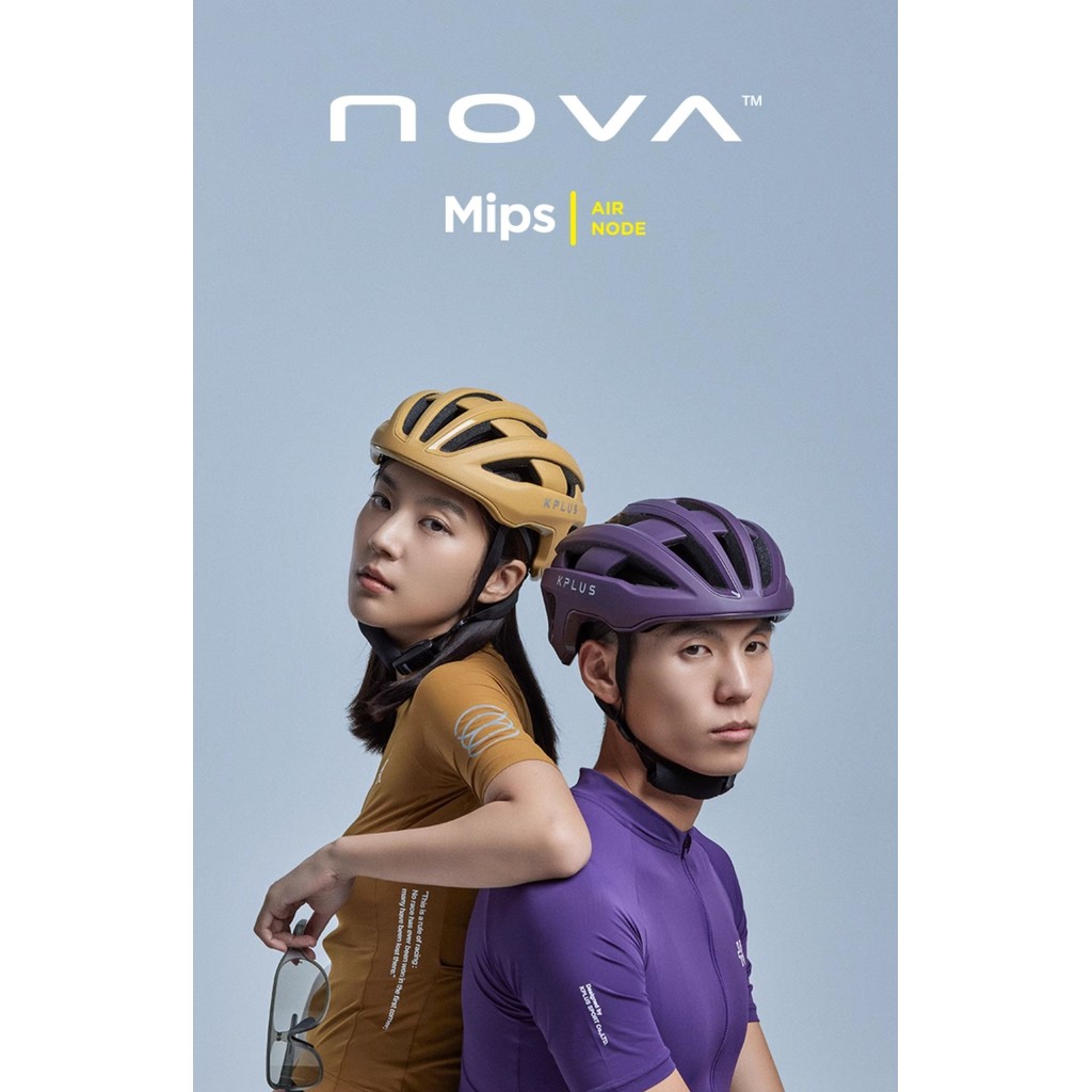 KPLUS NOVA Mips Air Node Road จักรยานเสือภูเขาระบายอากาศแฟชั่นหมวกกันน็อคขี่จักรยาน [QINGXI _ PET]
