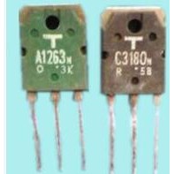 นําเข้าถอดชิ้นส่วน A1263 C3180 A1263N C3180N 2SA1263 2SC3180 ต่อคู่ 3.0 หยวน