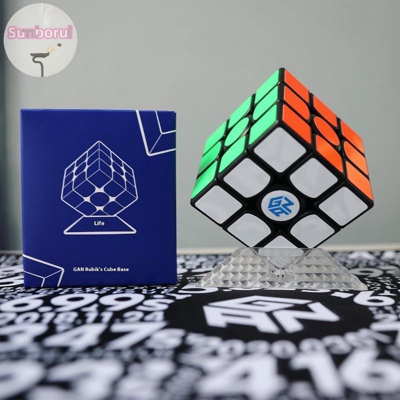 Sunborui GAN Cube สําหรับ 2x2 3x3 4x4 Magic Cube ขาตั้งฐาน GAN Cube Stand Center Cap Cubo อุปกรณ์เสร