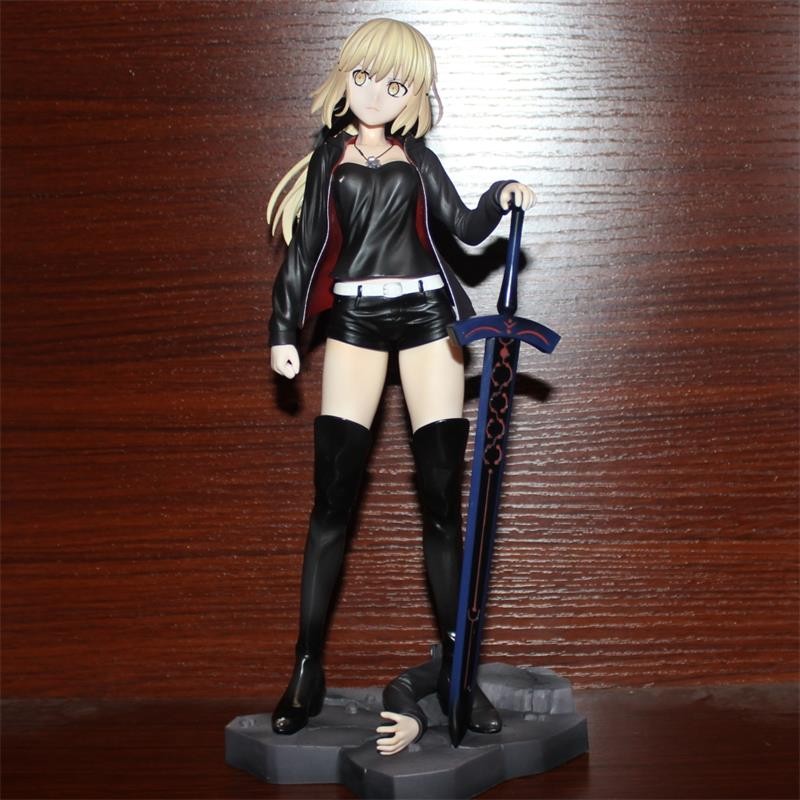 สินค้าจํานวนมากของแท้ FATE Night FATE FGO Black Saber Saber โมเดลฟิกเกอร์
