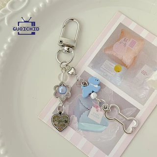 น่ารัก เชือกแขวนโทรศัพท์ ปลาโทรศัพท์เสน่ห์โทรศัพท์โซ่เคสโทรศัพท์จี้เชือกเส้นเล็ก Ccd เชือกคล้องโทรศัพท์มือ Anti-Lost