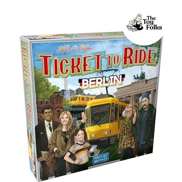 Days of Wonder Ticket To Ride Berlin เกมกระดานอายุ 8+ 2-4 ผู้เล่น 10