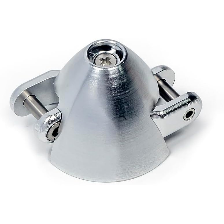 โลหะพับใบพัด Spinner 25 มม./30 มม./35 มม./40 มม.Z-Shaped w/Different มอเตอร์เพลาเส้นผ่านศูนย์กลาง 3.