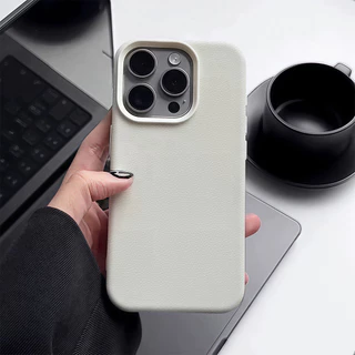 จัดส่งในพื้นที่ เคสนิ่ม TPU สีลูกกวาด เรียบง่าย เคสหนัง For iPhone16 11 15 14 13 12 Pro max XS XR XSMAX 7 Plus 8 Plus
