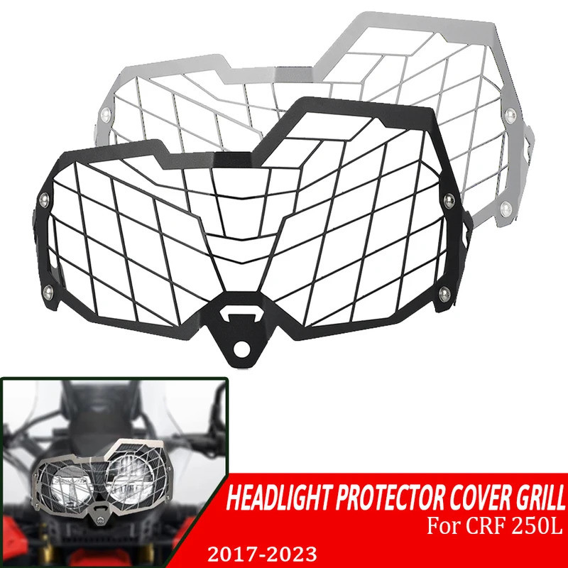 อุปกรณ์เสริมรถจักรยานยนต์สําหรับHonda CRF 250L 300L Rally 2017 ~ 2021 2020 CRF250L CRF300Lไฟหน้าป้อง