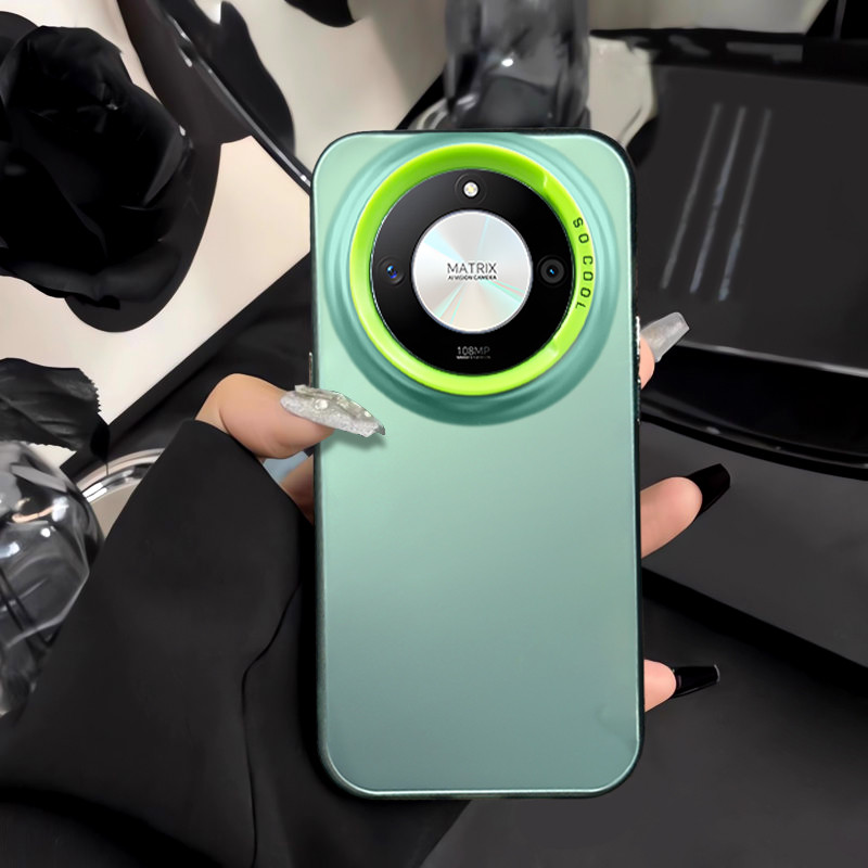 เลเซอร์ปลอกสีสันสําหรับ Honor X9D X9C HonorX9D 5G 2025 สแควร์กันชนกรณีแฟชั่นคู่นุ่มกันกระแทกกล้องเลนส์ป้องกันปลอกปกหลัง - รูปที่ 6