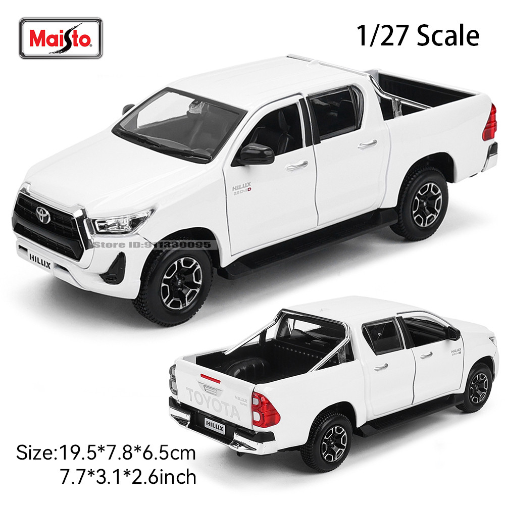 Maisto 1:27 ใหม่ Toyota Hilux Highly-detailed die-cast precision รุ่นรถคอลเลกชันของขวัญ