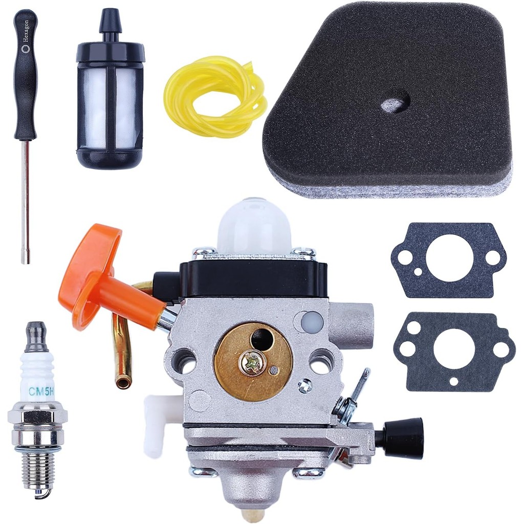 คาร์บูเรเตอร์ Tune Up Kit สําหรับ Stihl Fs90,Fc90, Fs 90R, Fs100R, Fs100Rx, Fs110R, Fs110Rx, Fs130R 