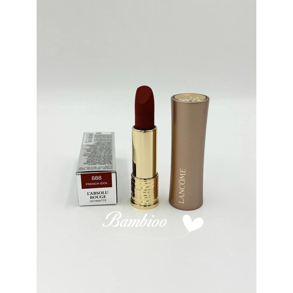 Lancome LAbsolu Rouge Intimate Soft Matte Lipstick 888 French Idol NIB WXWM
