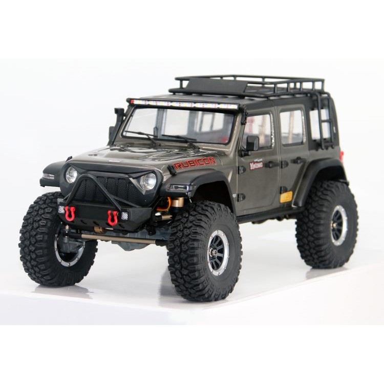 YK4102PRO รีโมทคอนโทรลง่ายรุ่น 1/10 จําลอง Jeep JL ปีนเขารถออฟโรดความแตกต่างสูง Low-End