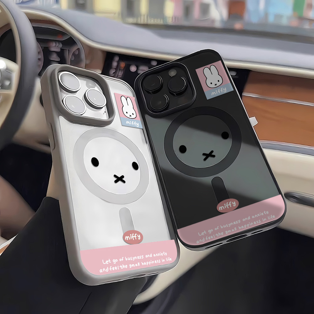 🔥INS🔥 เคสไอโฟน เคส iPhone 17 Air 11 13 15 16 12 14 Pro Max เคสไอโฟน16 Rabbit เคสอ่อนชาร์จไร้สากเคลือบด้านใสบาง