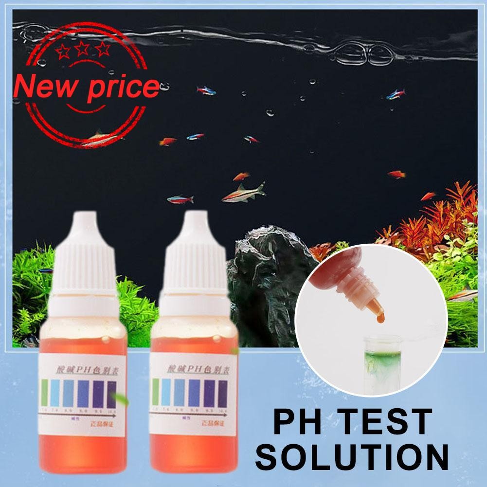 4cps Ph Reagent Ph Test Solution Aquarium Water Ph Test Precision O1z3