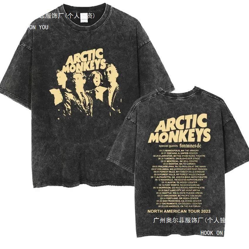 COD Arctic Monkeys Arctic Monkeys Short Sleeve Ladies Summer Bri RZD6