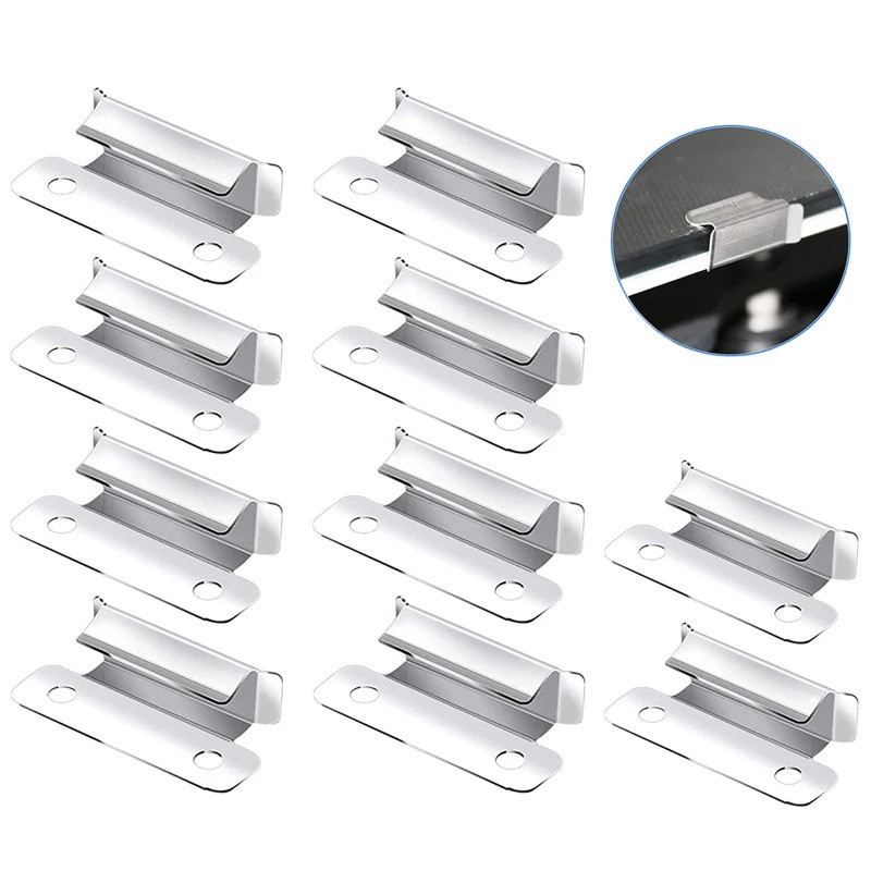 10 ชิ้น Ender 3 ร้อนถ้วยแก้วคลิป Clamp 7 มม.สําหรับ Creality Ender3 Pro, Ender 3 V2, Ender-3S, Ender