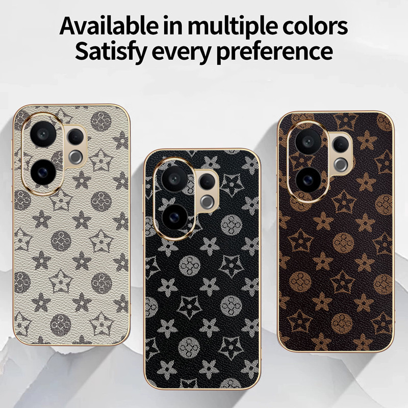 เคสสําหรับ Vivo V60 แฟชั่นคลาสสิก Timeless หนัง รูปที่ 2