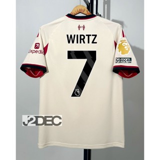 ใหม่ล่าสุด!! เสื้อฟุตบอล ลิวwลู Away ชุดเยือน [ 3A ] เกรดแฟน…