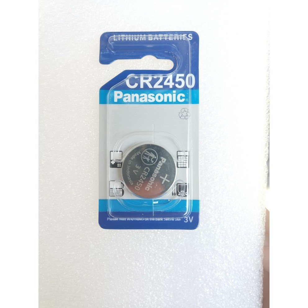 Panasonic Panasonic CR2450 3V BMW แบตเตอรี่กุญแจรถ
