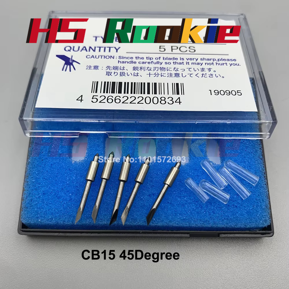 CB09UB-5 ใบมีดตัดมีดสําหรับ Graphtec CE3000 CE5000 CE6000 CE7000 FC8600 FC8000 เครื่องตัด CB09U มีดใ
