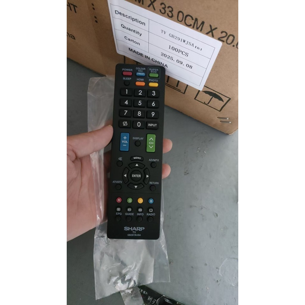 สําหรับ Sharp Aquos LCD TV รีโมทคอนโทรลเปลี่ยน Gb291wjsa Gb225wjsa Ga276wjsa Gb217wjsa Gb215wjsa Gb217wjsa