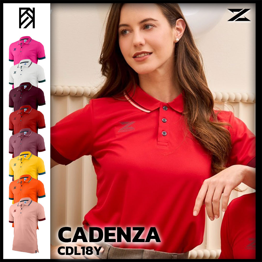 เสื้อโปโล POLO เสื้อโปโลคาเดนซ่า CADENZA (CDL-18) ไซส์หญิง แท้100%