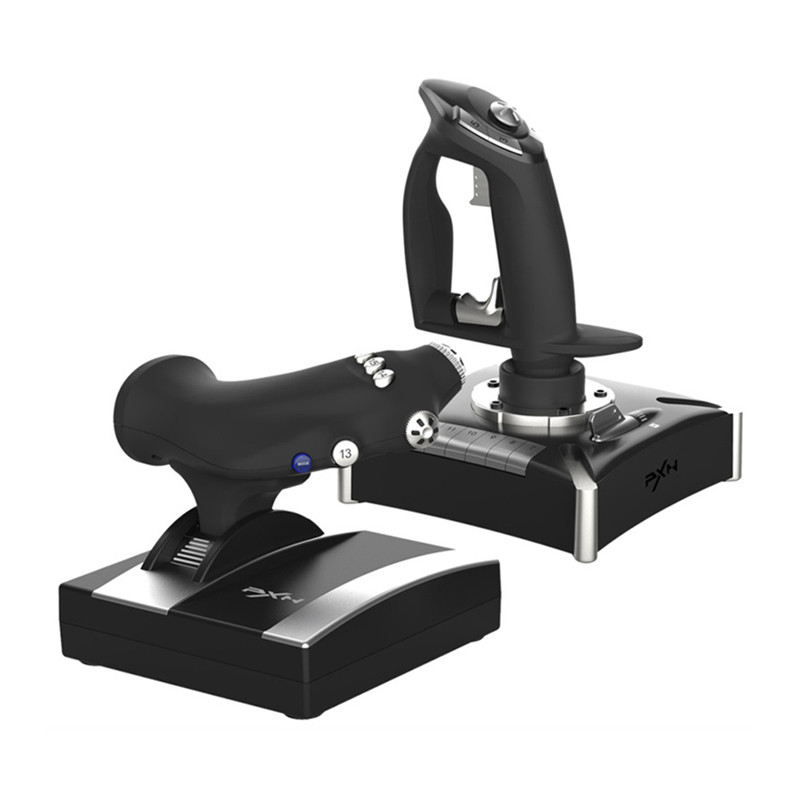 Flight Stick จอยสติ๊กคอนโทรลเลอร์สําหรับ PC จอยสติ๊ก Gamepad Flight Controller Stick จอยสติ๊ก Gaming