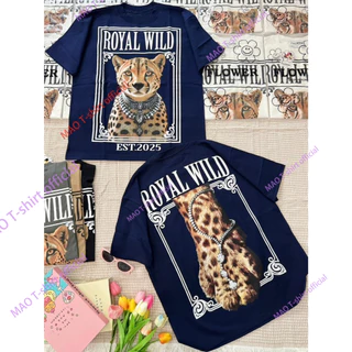 COD✅ (จัดส่งในกรุงเทพฯ) MAO Shop เสื้อยืด Oversize เสือ สตรีทแฟชั่น tee-A7