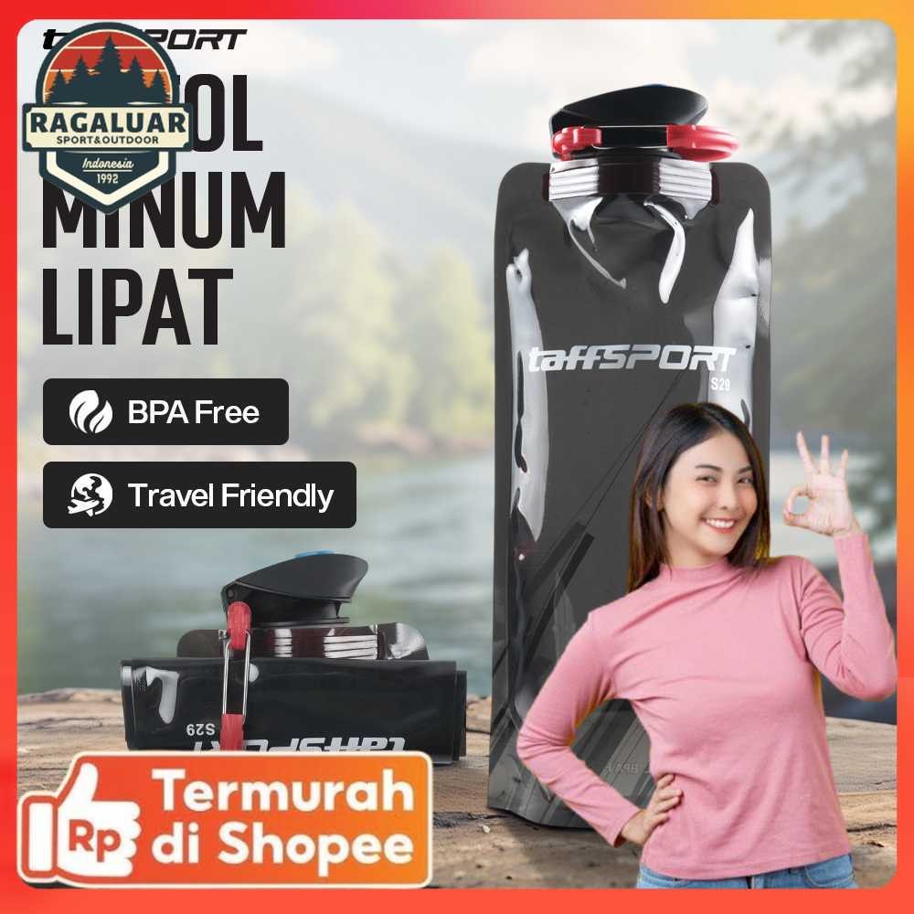 TaffiSPORT ขวดน้ําพับได้ BPA Free 700ml - S29