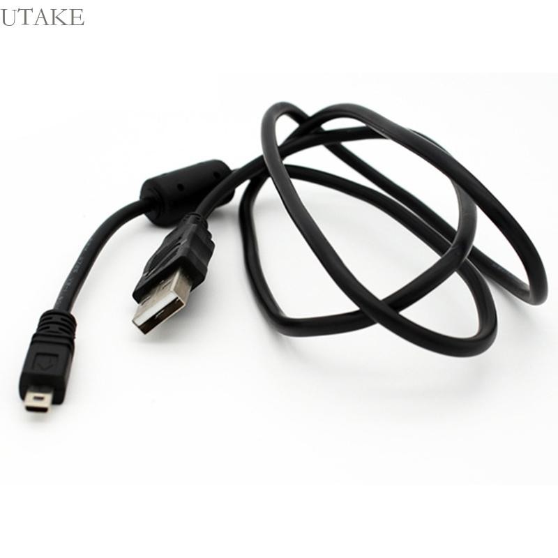 Utake ทนทาน USB2 0 กล้องสายชาร์จสําหรับ DSLR DSC W710 W730 W800 W810 W830 กล้อง Charger USB2 0 Charg