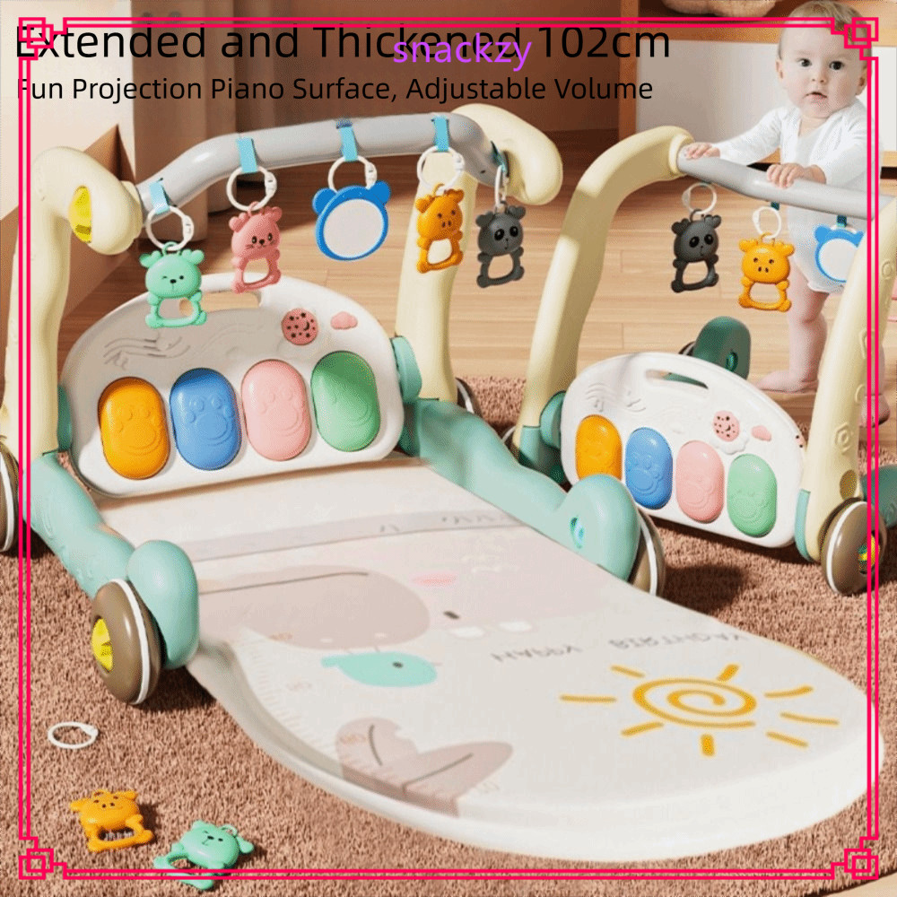 SNACCKZY Baby Piano Fitness Frame, Multi-Functional กิจกรรมของเล่น Early Education Education Educati