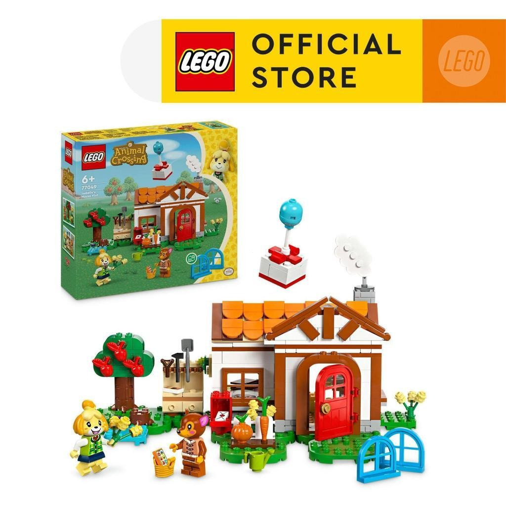 LEGO Animal Crossing 77049 Isabelles House เยือน 389 ชิ้นHT99 DHNH