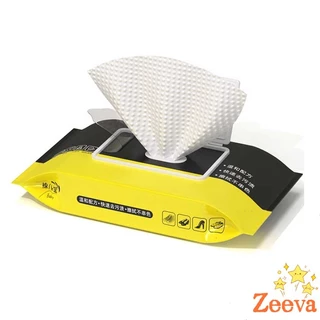 ZEEVA แผ่นเช็ดเคลือบเงารองเท้า ทิชชูเปียกเช็ด ขจัดสิ่งสกปรก เคลือบให้รอเท้าดูเงางาม Shoe wipes
