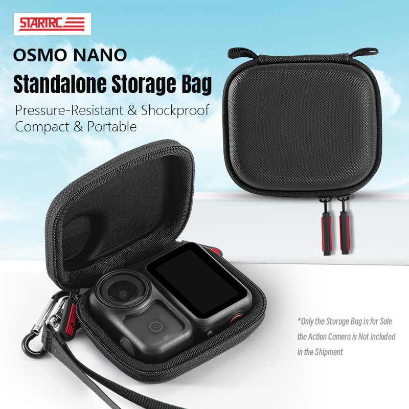 สําหรับ DJI OSMO NANO กระเป๋าเก็บกล้อง DJI Thumb กล้อง Anti Drop และความดันแบบพกพา Anti Drop กระเป๋าเครื่องเดียว