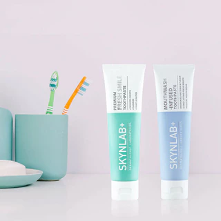 Skynlab Premium Fresh Smile Toothpaste 100g สกินแล็บ ยาสีฟัน.