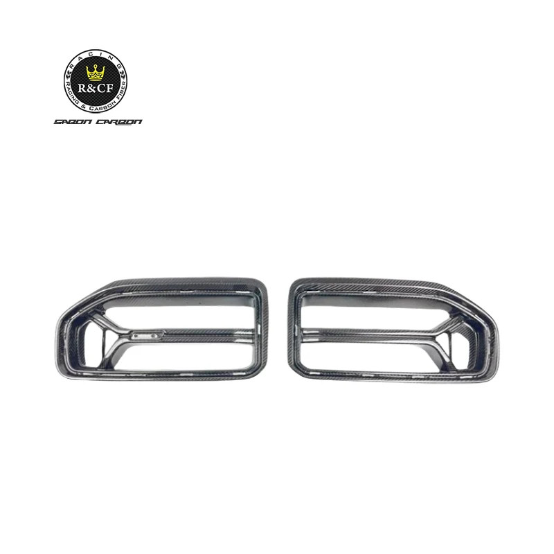 M2 G87 ย่าง CSL สไตล์สองด้านคาร์บอนไฟเบอร์กันชนหน้า Grille อะไหล่รถยนต์สําหรับ BMW G87 M2 2023