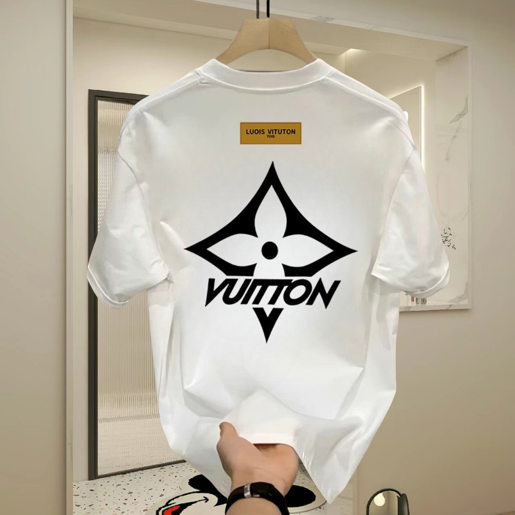 2025 NEW 20252025 Summer Trendy Brand Slim Fit Short Sleeve T-Shirt Men's Trendy Creative Versatile 