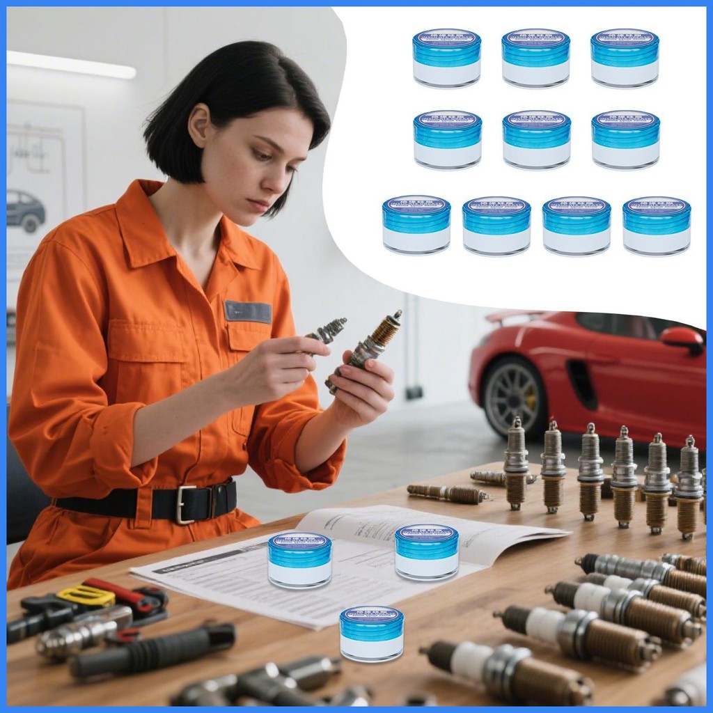 จาระบีไฟฟ้า 10 ชิ้น High Temp Grease ฉนวนกันความร้อนป้องกัน Lube สําหรับ Marine ยานยนต์ไฟฟ้า fitshov
