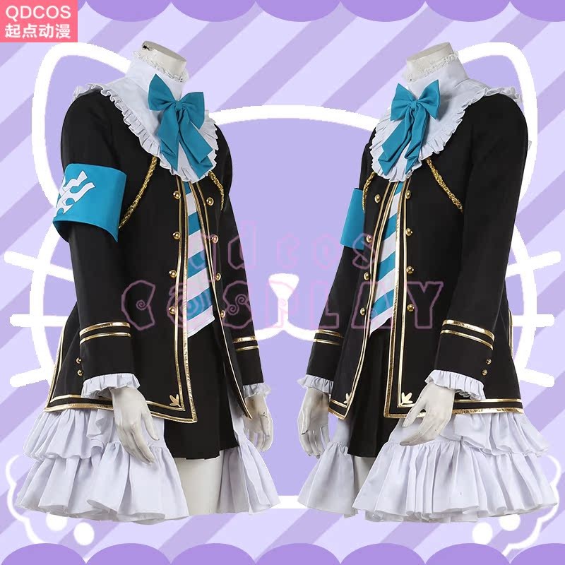 เครื่องแต่งกายคอสเพลย์ Anime Horse Racing Girl Eye White McQueen Winning