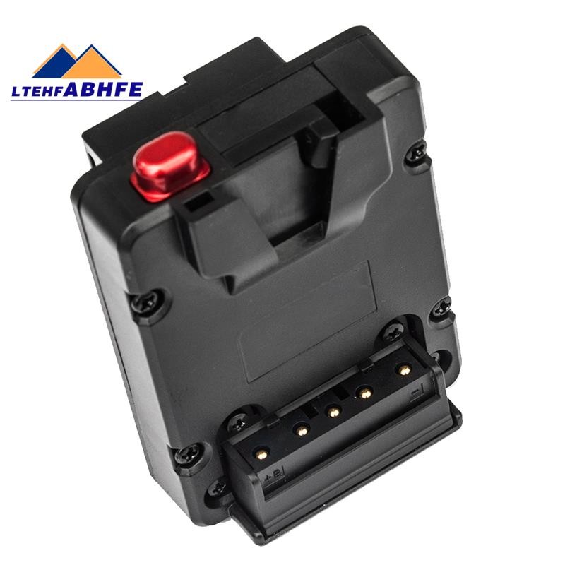 [ขายร้อน L]V Mount V-Lock แบตเตอรี่สําหรับ NP-F F550 F570 F750 F970 Dummy แบตเตอรี่แปลงแผ่น D-Tap สํ