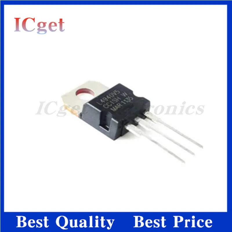 5PCS L4940V5 L4940 L4940V10 L4940V12 L4940V85 TO-220 Field Effect ทรานซิสเตอร์