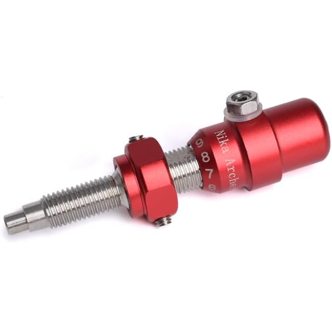 Aluminium Archery Cushion Plunger Recurve Bows ปุ่มความดันสกรูสําหรับขวาหรือซ้ายพร้อมเครื่องมือติดตั