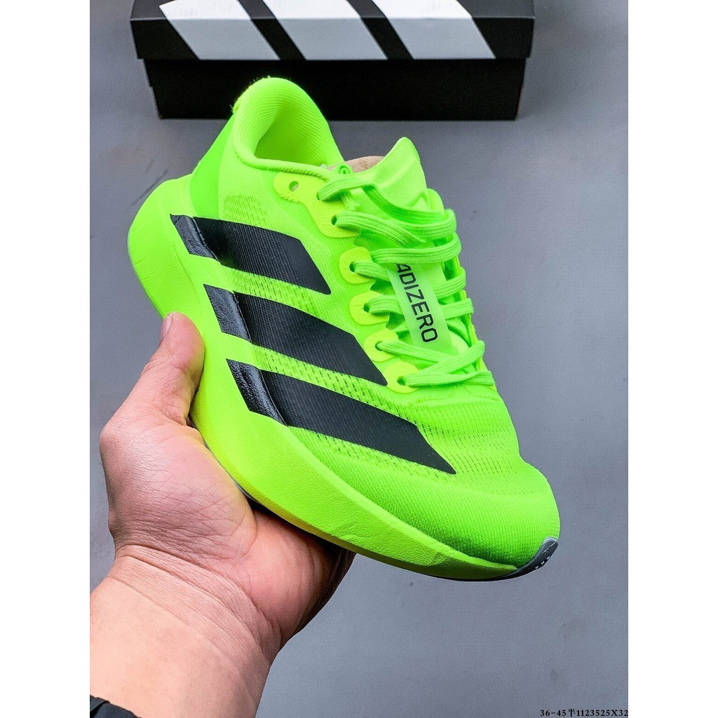 Adidas adizero Evo SL M Marathon Flyline Jaka รองเท้าวิ่งลําลองระบายอากาศน้ําหนักเบา
