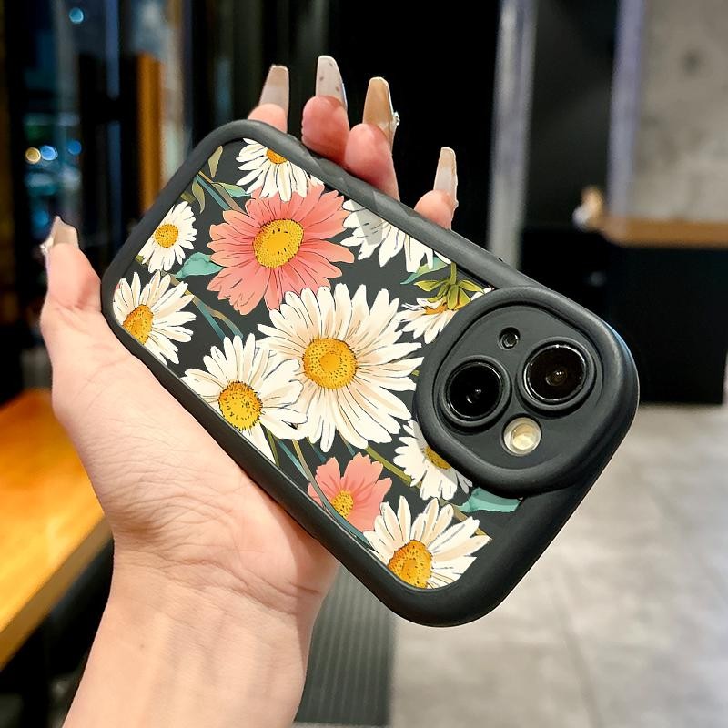 Vivo V25 5G V25e V40 LITE T1x 4G เคสซิลิโคน TPU Flower Pro กล้อง Shofcase