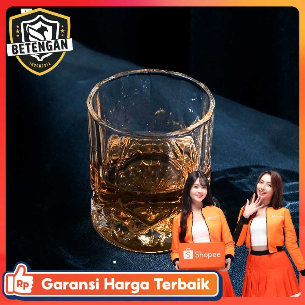 One Two Cups Old Fashion Rock Glass Whisky Cocktail Glass 300ml - YJ104