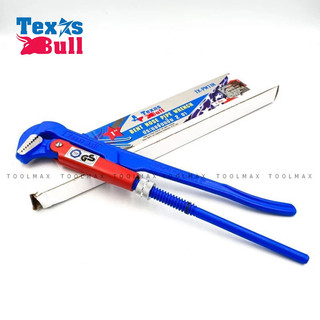 TEXAS BULL ประแจจับท่อแป๊บ ขาคู่ มาตรฐานอเมริกา มี 5 ขนาดให้เลือก 1 - 4นิ้ว