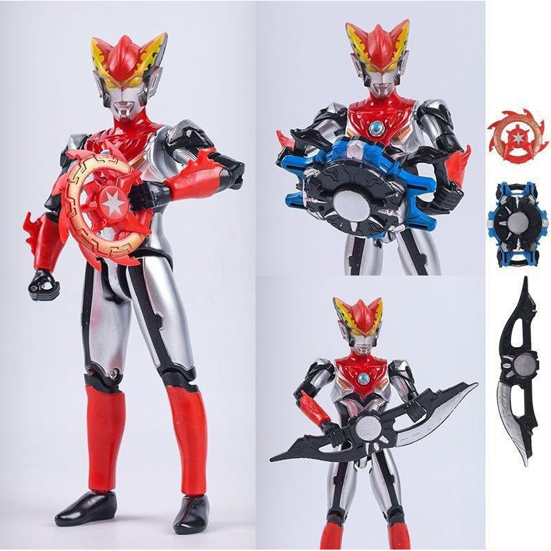 SHF Blue Jumps ลงน้ํา Rosso Cerro Grigio U SHF Blue Leaping Water Rosso Cerro Grigio Ultraman ของเล่